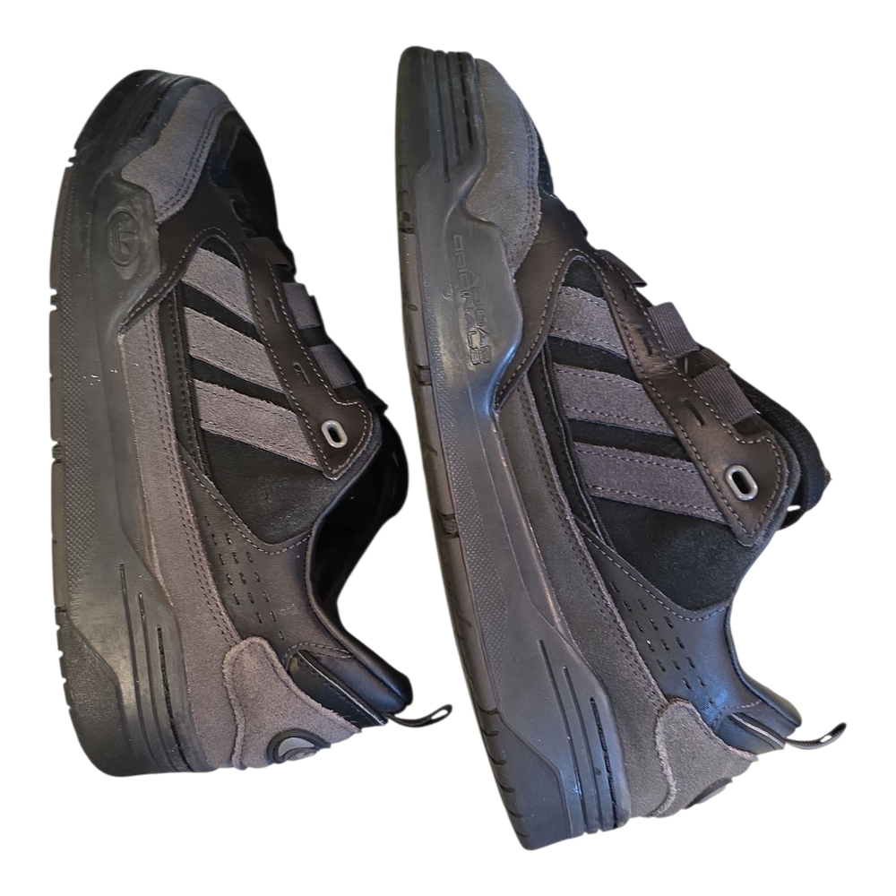 Adidas Men's Black and Brown Sneakers - Picture 5 of 8